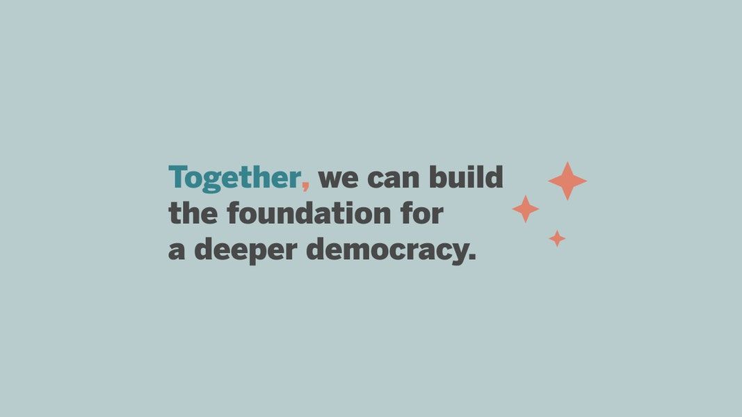 Launching this summer: The Democracy Policy Network