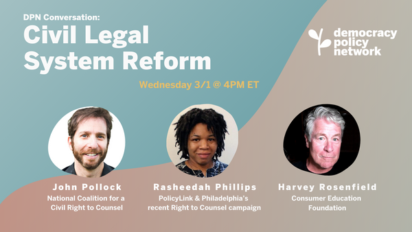 ⚖️ New Video: DPN Conversation on Civil Legal System Reform