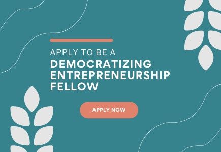 Seeking: A Democratizing Entrepreneurship Fellow